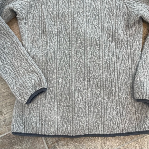 Bergans of Norway Women Grey Hooded Wool Blend Sweater Bergflette Jacket Medium - Picture 8 of 14